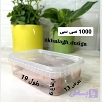 ظروف فریزری1000سی سی