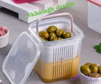 ظرف سبد دار نیم کیلویی(خیارشور و ترشیجات)