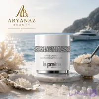 کرم دور چشم خاویار سفید لاپری (La Prairie White Caviar Illuminating Eye Cream) | روشن‌کننده، جوانساز و ضدچروک دور چشم
