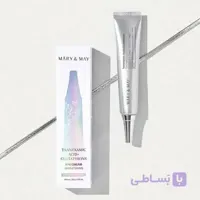 کرم دور چشم ضد لک و روشن کننده گلوتاتیون و ترانگزامیک اسید مری اند می 30 گرم Mary & May Tranexamic Acid+ Glutathion Eye Cream