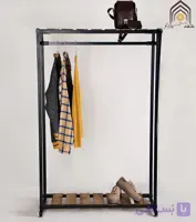 رگال لباس و کفش مدل باکسی کف چوب بالا چوب برند آریاس کد2