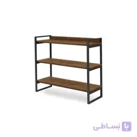 استند /قفسه/کتابخانه ترکیب چوب وفلز کد08521