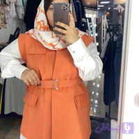 وست زنانه نخی