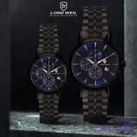 ساعت لوندویل مردانه سه موتوره کرنوگراف بند رابر اورجینال 830132