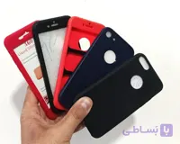 گارد گوشی اپل Apple 7G  | ژله ای 360 درجه| پشت روی گوشی داخل گارد