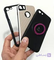 گارد گوشی اپل Apple 7G  | ژله ای هولدر دار  |شفاف|چرمی
