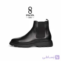 کفش بوت چرم زنانه کد 029 دارای زیره PU