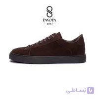کفش ونس مردانه چرم طبیعی جیر کد 037 چرم طبیعی