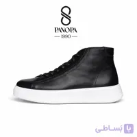 کفش بوت مردانه چرم عادی کد 021