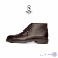 کفش بوت مردانه چرم جیر کد 052