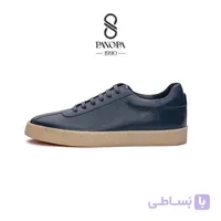 کفش ونس مردانه چرم جیر کد 051