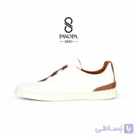 کفش ونس مردانه چرم کروکو کد 050