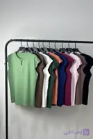 تاپ گلدوزی شده سراستین دار دخترانه