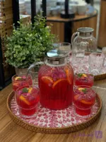 ست پارچ و لیوان شیار دار
