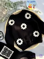 ست بلوز و شلوار دخترانه داخل کرکی ترک طرح گل برجسته