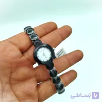 ساعت مچی زنانه سرامیکی Weiqin  مشکی - ضدآب یکسال ضمانت