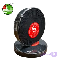 نوار اریب کتان ۲۵ یاردی مشکی