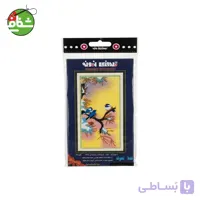 قاب گلدوزی مستطیل طرح پرنده کد 78