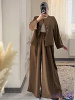 ست کت و دامن شلواری زنانه مجلسی مورگان