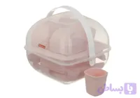 سرویس غذاخوری مسافرتی ۵۶ پارچه ۶ نفره