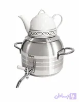 کتری و قوری استیل شیردار دستیلوکس مدل503
