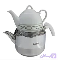 کتری و قوری لوله ای استیل دستیلوکس کد113
