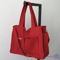 کیف دوشی دخترانه کتان مدل کیدخت کد 0227