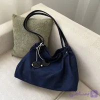کیف دوشی دخترانه کتان مدل گلاره کد 0228