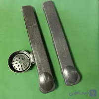 ✅دسته صندلی باجا لیوانی مخصوص صندلی تاشو مسافرتی مشکی