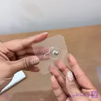 میخ و پیچ چسبی شفاف بدون سوراخکاری