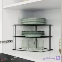 استند بشقاب فلزی – راف بشقاب کنج
