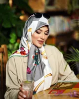 روسری ابریشم توییل سایز 135 در 8 رنگ کد319