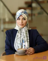 روسری ابریشم توییل قواره ۱۳۵ دست‌دوز | کد ۳۶۶ برند GNT