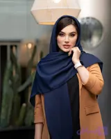 روسری نخی وال ترک ساده در 12 رنگ سایز 140 کد 152