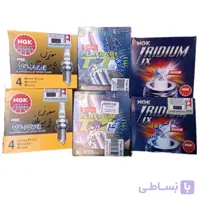 شمع اصلی ژاپن G-POWER NGK ایریدیوم 4عددی, NGK ایردیوم ix تقویتی 4عددی, وDENSO TT پلاتینیوم 4عددی اصل اصل