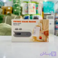 دستگاه پلمپ کیسه شارژی کاتردار، مینی پرس دستی