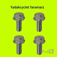 پیچ ۶ مخصوص گلگیر جلو خشکه ابکاری شده(بسته ۴ عددی)