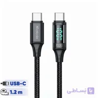کابل USB-C مک دودو مدل Digital HD 100W PD Fast Charge طول 1.2 متر