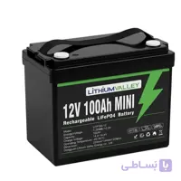 باتری 12 ولت لیتیومی 100 آمپر مدل مینی MINI