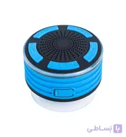 اسپیکر ضدآب قابل حمل بلوتوثی با صدای super Bass HD و نور LED برند CJC