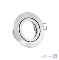قاب چراغ سقفی توکار برای لامپ GU10 استیل برند linovum