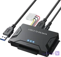 مبدل اکسترنال هارد درایو Reader Ultra Recovery برای هارد دیسک Universal 2.5/3.5 اینچ HDD/SSD برند POSUGEAR