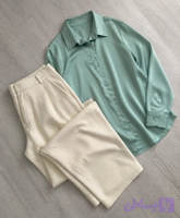 شومیز ساده زنونه ساتن Zara