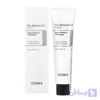 کرم ضدچروک و جوانساز رتینول 0.3 کوزارکس Cosrx The Retinol 0.3 Cream مناسب انواع پوست حجم 20 میلی لیتر