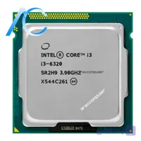 پردازنده اینتل دسته دوم سری CPU INTEL USED CORE i3-6320 KABY LAKE