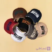 کلاه بیسبالی کتان سنگشور گلدوزی تکه دوزی اکسلنت اکسپو کد 306