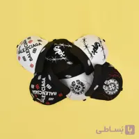 کلاه بیسبالی کتان فول گلدوزی کد 308