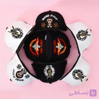کلاه کپ کتان اسنپ بک فول گلدوزی کد 318
