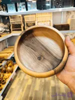 کاسه چوبی گردو /سایز ۲