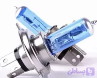 لامپ H4 ابی-یخی ۲ عددی w۹۰-۱۰۰